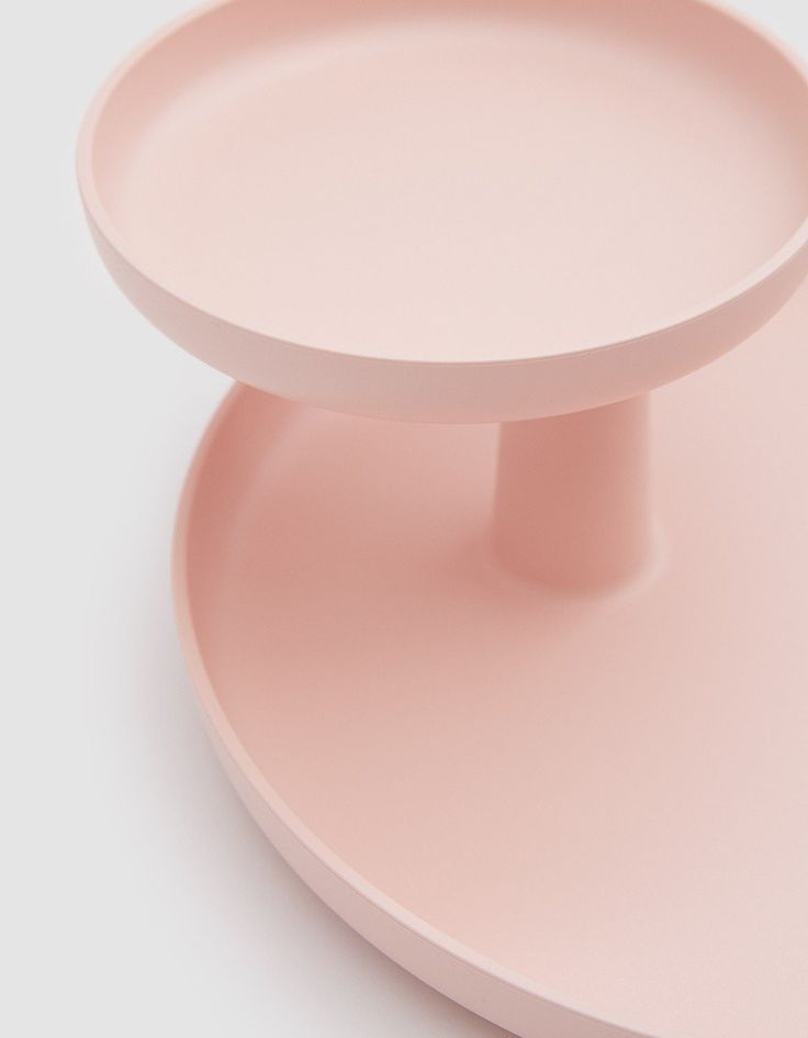 Rotary Tray, Pale Rose