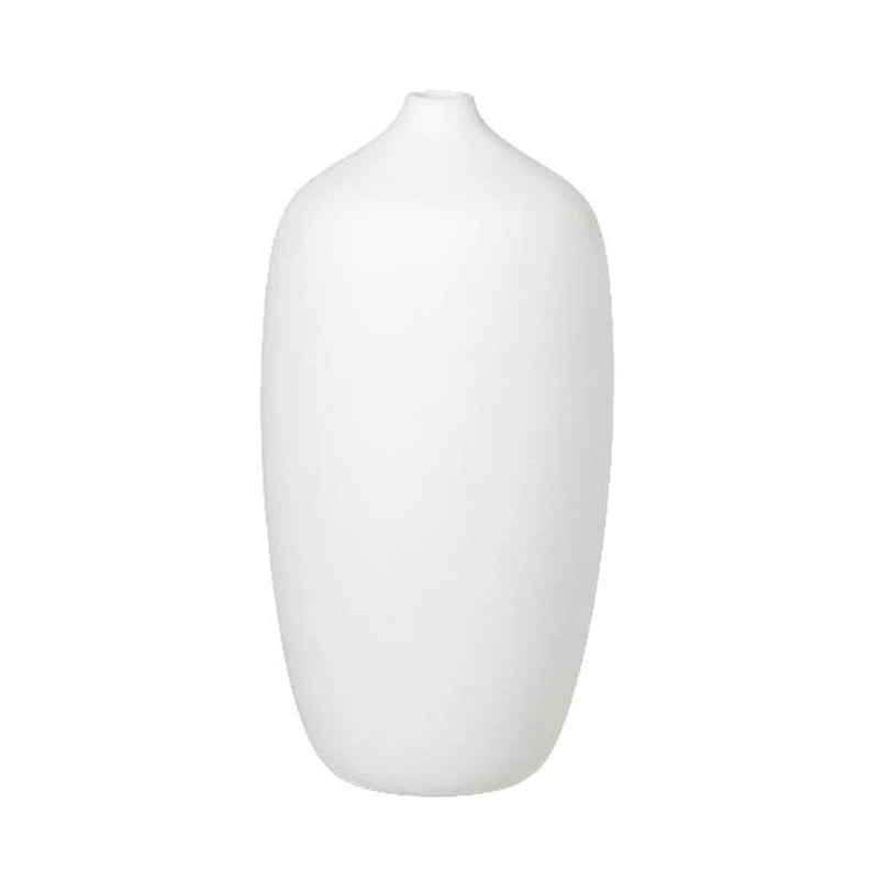 Ceola Vase, 5x10", White