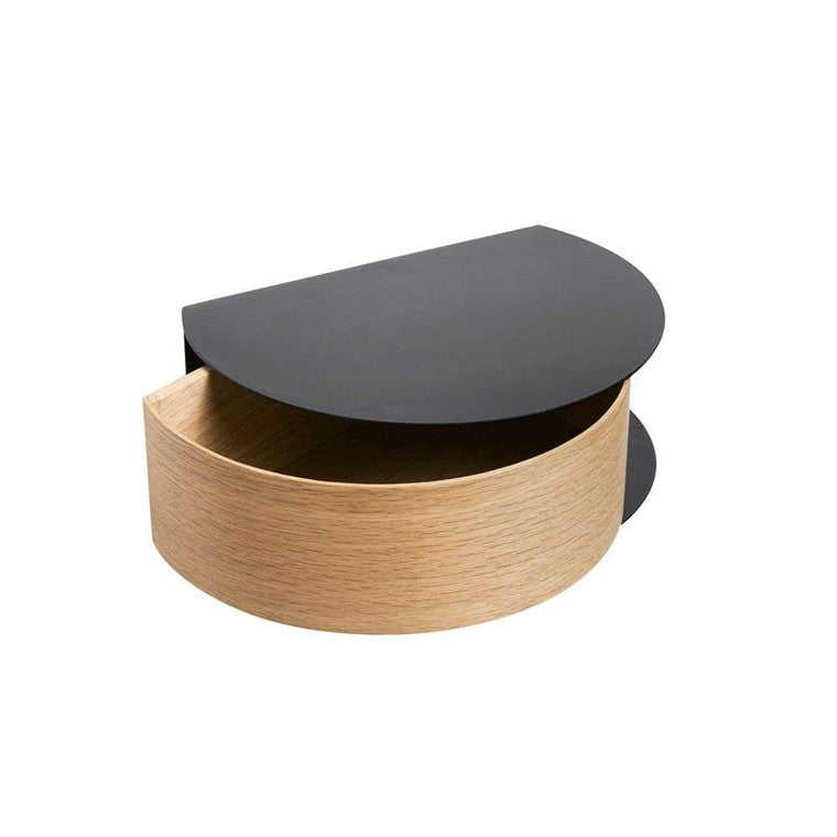 Wallie, Oak/Black