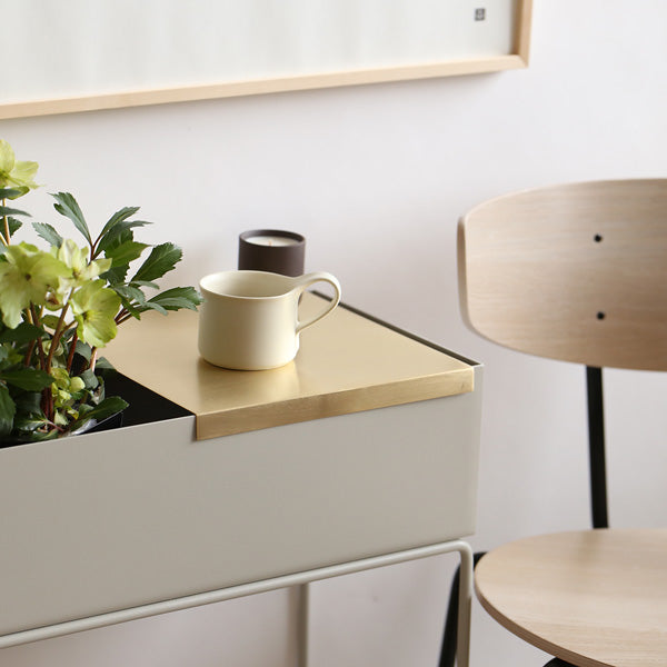 Brass Tray for Plant Box