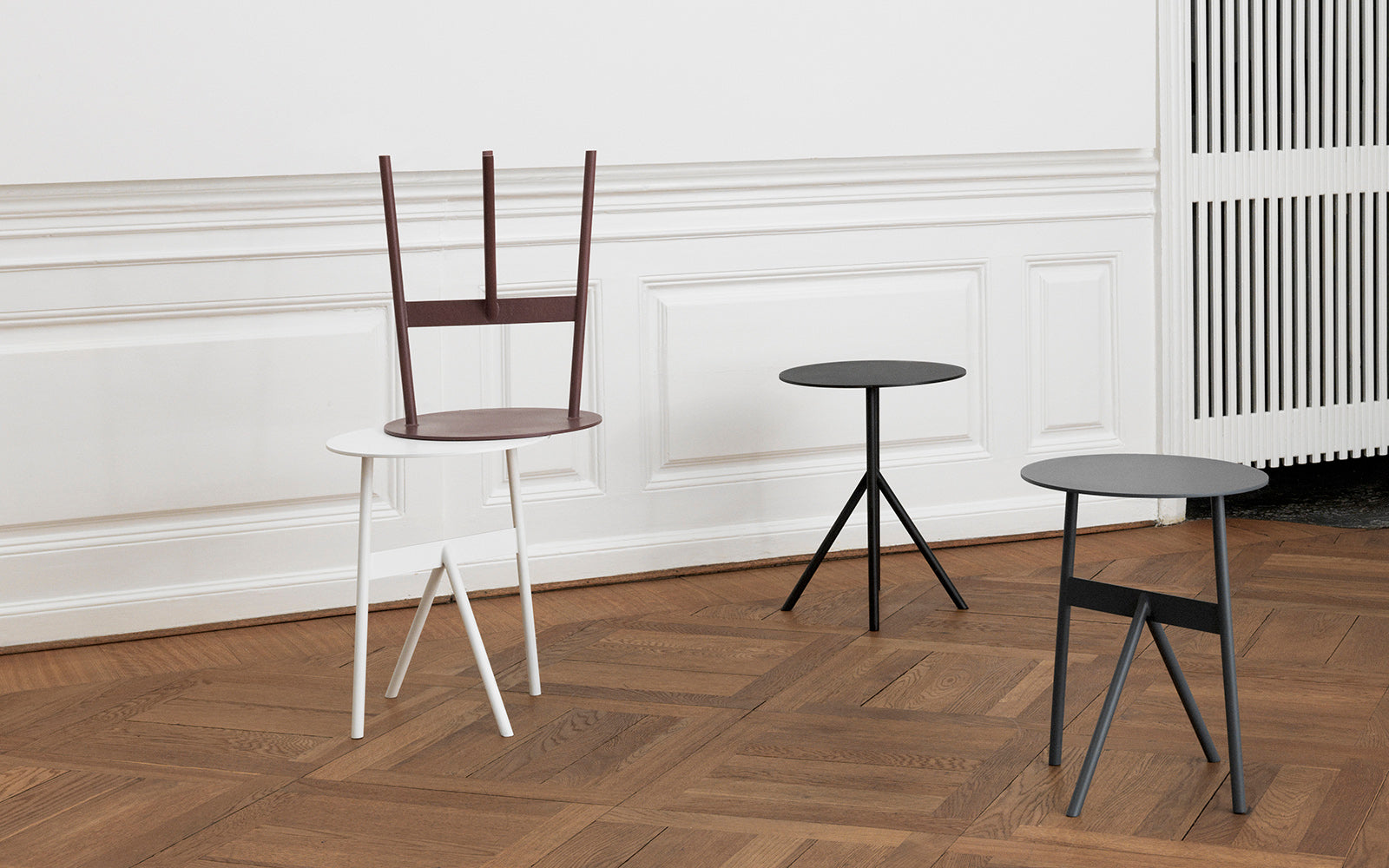 Stock Table by MSDS, White