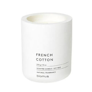 Scented Candle, Large, French Cotton
