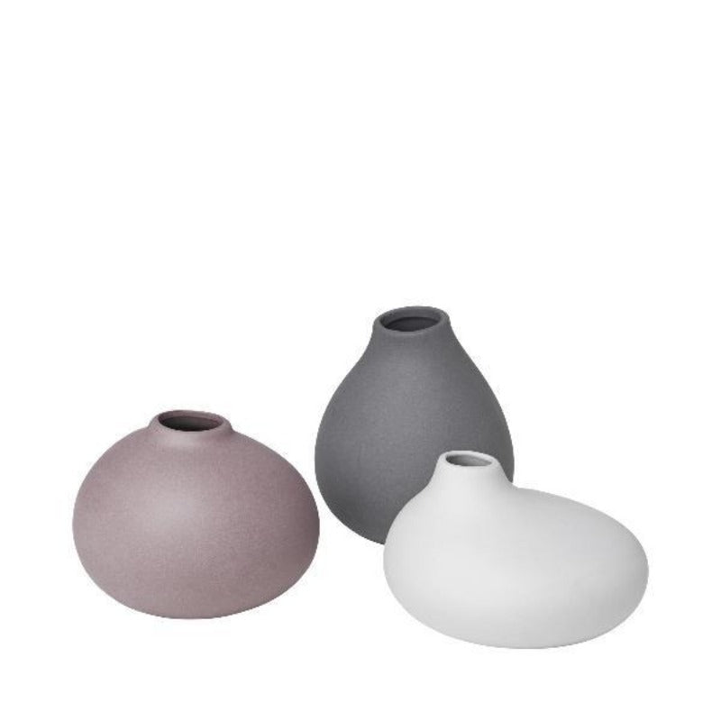 Nona Set of 3 Mini Vases, Asst