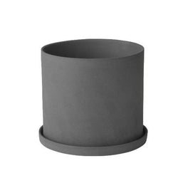 Nona Herb Pot, Pewter