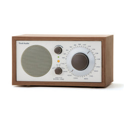 Model One Table Radio, Classic Walnut/Beige