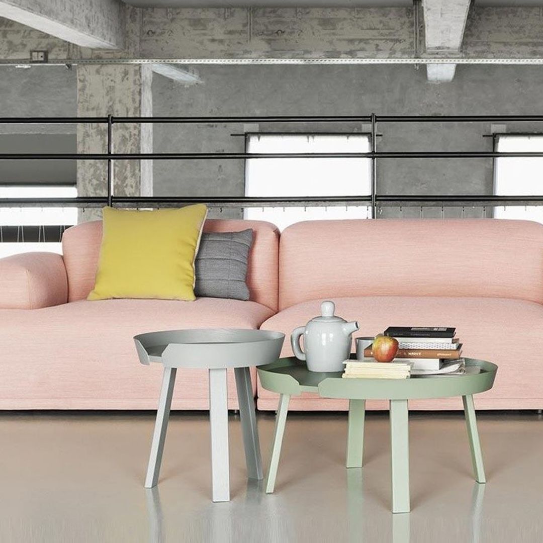 Around Coffee Table, Large, Dusty Green