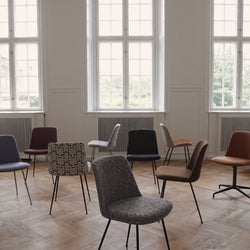 Rely Chair HW28, Plastic Seat, star base, w/ gas lift and castors
