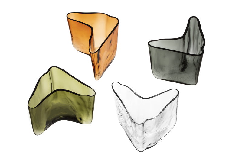 Aalto Vase 5.5”, Dark Grey