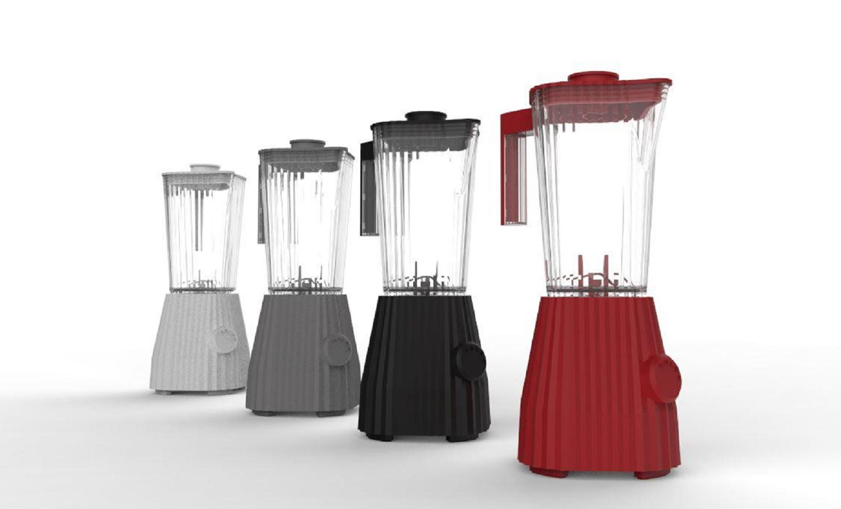 Plisse Blender,  Black