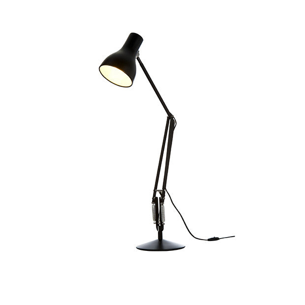 Type 75 Desk Lamp, Jet Black, Table Base