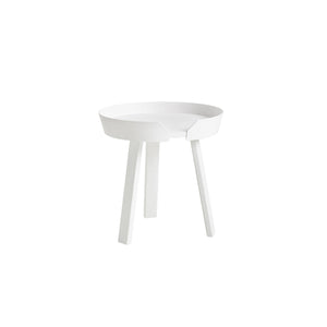 Around Coffee Table, Small, White