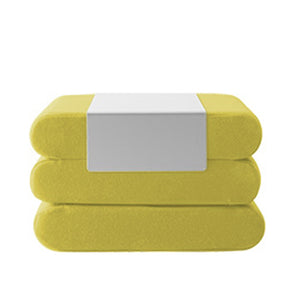 BINGO, w/ metal tray, 847 yellow melange felt