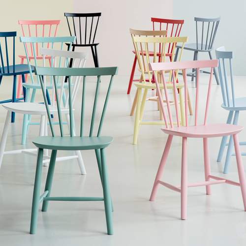 J46 Chair Poul Volther, Army/Bottle Green