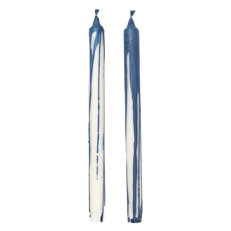 Dryp Candles Pair, Deep Blue