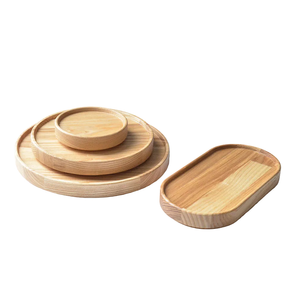 Hasami Wood Tray, 8.6"