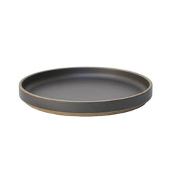 Hasami Porcelain Plate, 11.75” Black