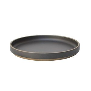 Hasami Porcelain Plate, 11.75" Black
