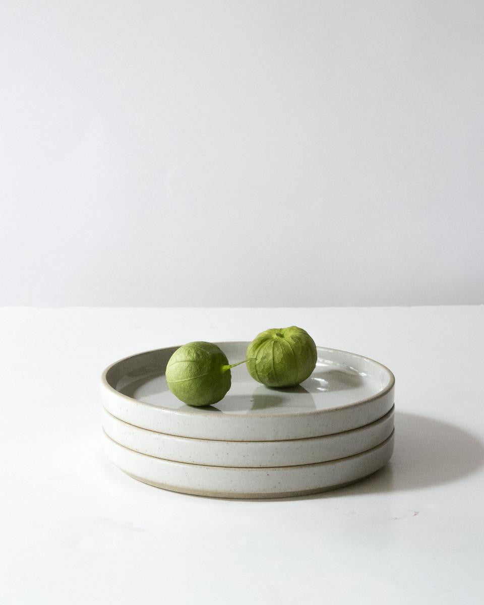 Hasami Plate 8.6", Gloss Grey