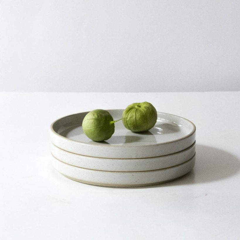 Hasami Gloss Plate, 11.75", gloss grey