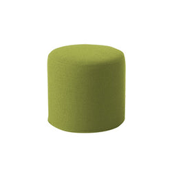 DRUMS, pouf high 45 x 40 cm, lime felt 855