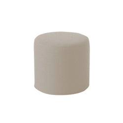 DRUMS, pouf high 45 x 40 cm, light grey nordic 485