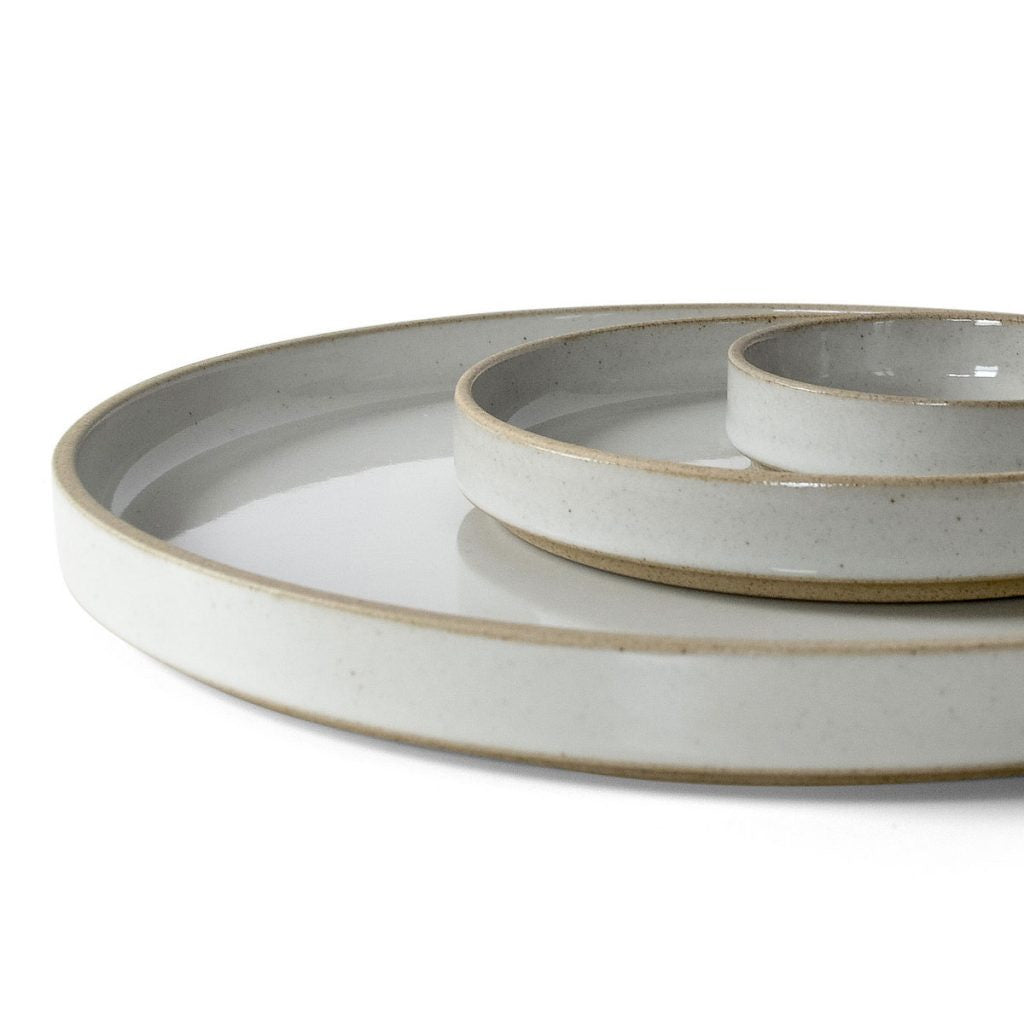 Hasami Plate 3.3" Gloss Grey