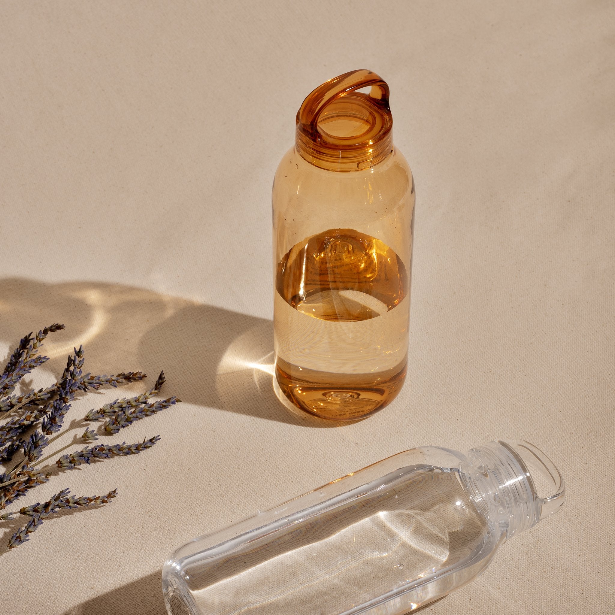 Kinto Water Bottle 500 ml, Amber