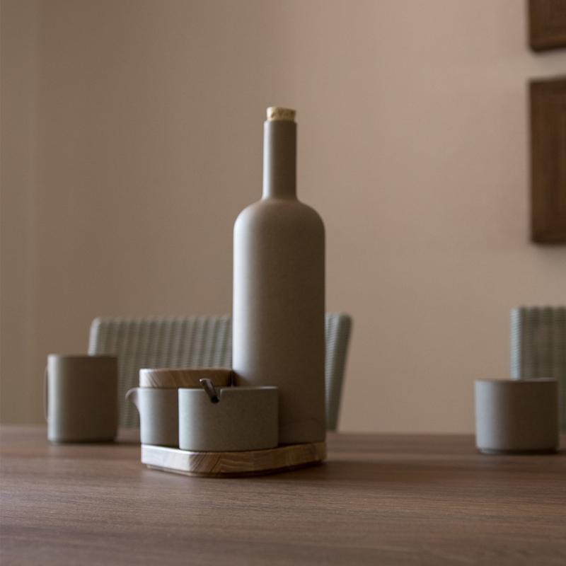 Hasami Wood Tray, 5.6"
