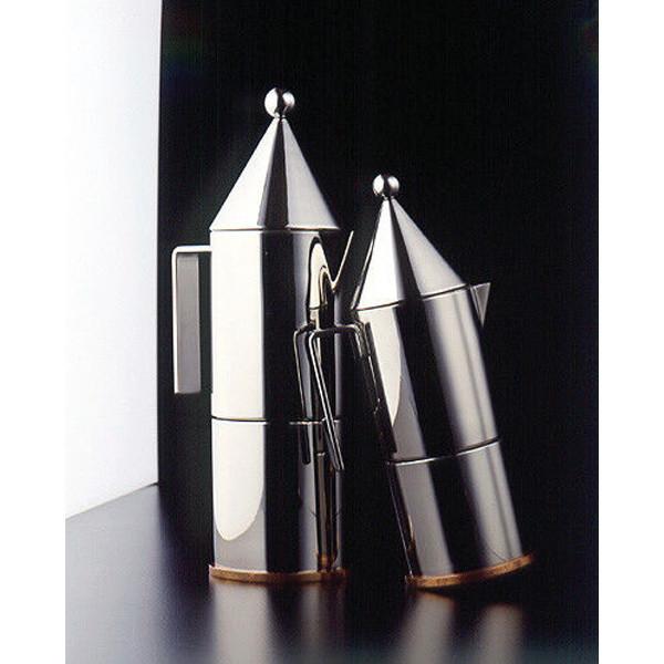 La Conica by Aldo Rossi, Espresso Coffee Maker, 3 Cup