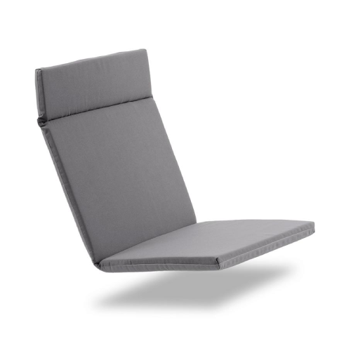 Lollygagger Lounge Cushion, Grey Canvas