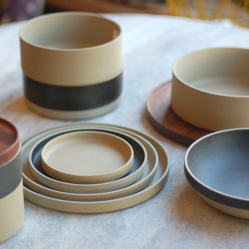 Hasami Porcelain Bowl, Large, Gloss Grey