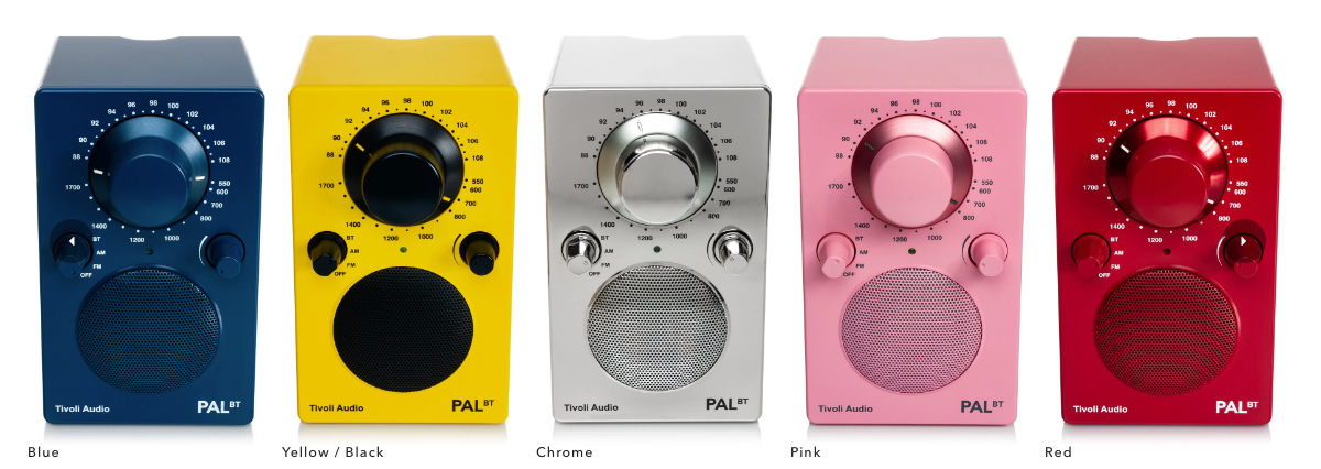 PAL Bluetooth Radio, Chrome