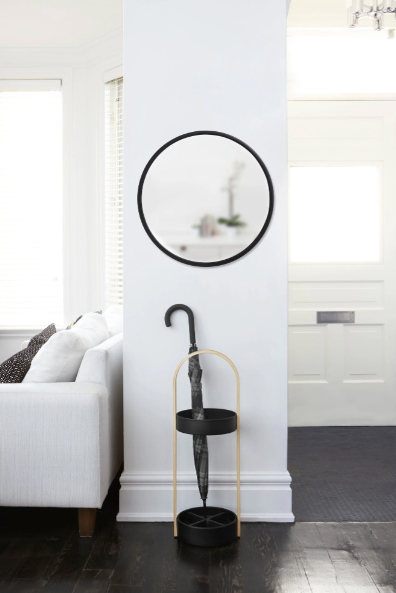 Hub Mirror 24", Black