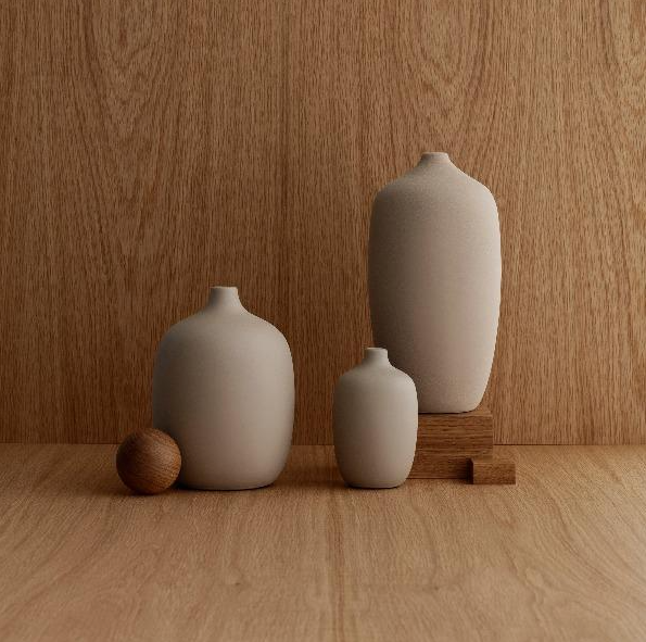 Ceola Vase, 3x7", Nomad