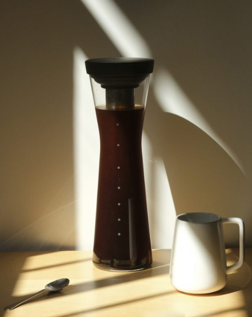 Mazagran Coffee Pitcher, Brown