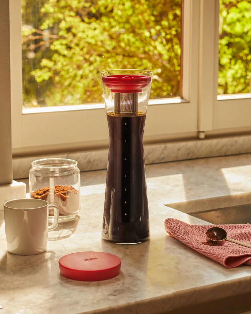 Mazagran Coffee Pitcher, Red