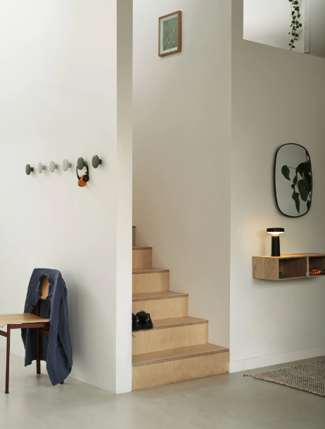 The Dots Single X-Small, Stained Dark Brown