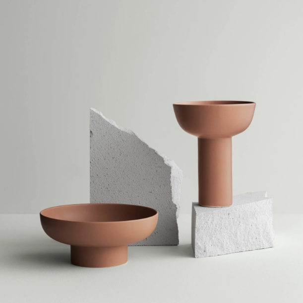 Miyabi Vase, Terracotta
