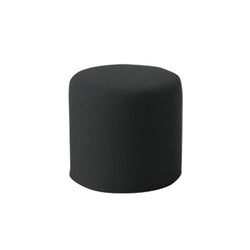 DRUMS, pouf high 45 x 40 cm, anthracite felt 610