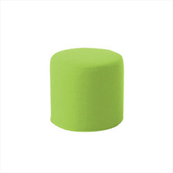 DRUMS, pouf high 45 x 40 cm, Lime Valencia 266