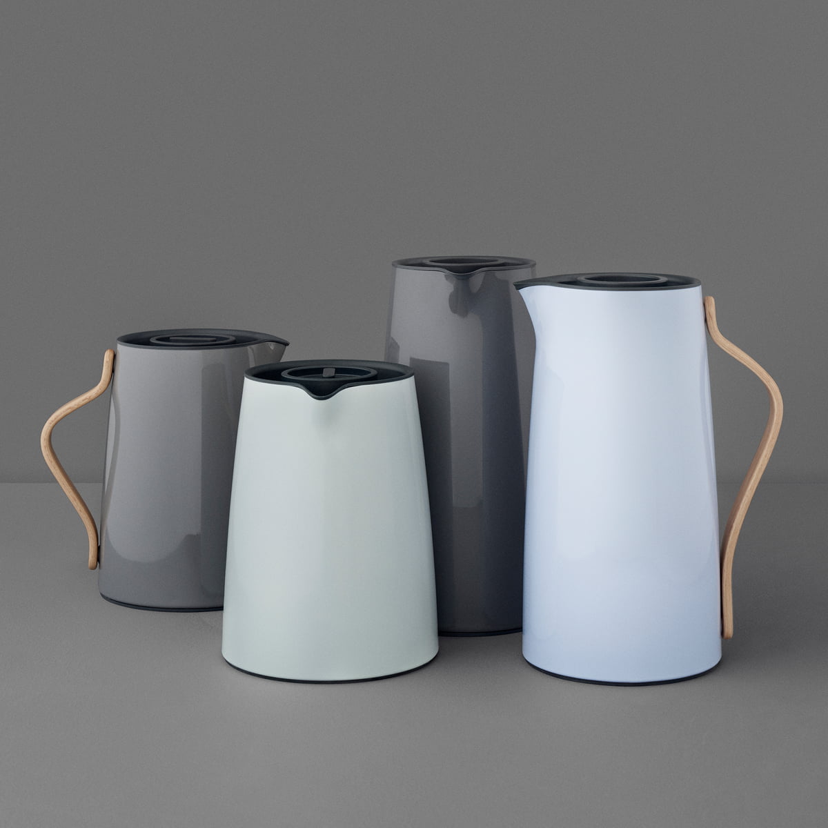 Stelton Emma Vacuum Jug , Coffee 1.2L, Grey