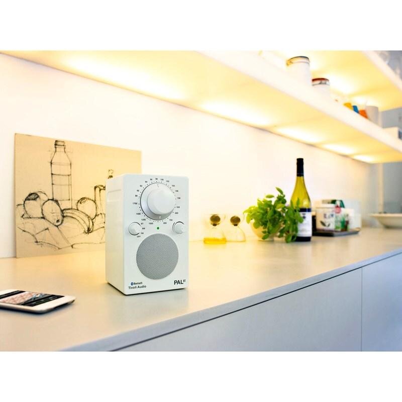 PAL Bluetooth Radio, White