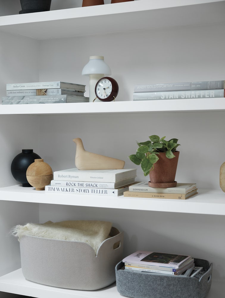 Arne Jacobsen Station Table Alarm Clock Grey/White