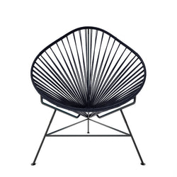 Acapulco Chair, Grey Cord/ Black Frame