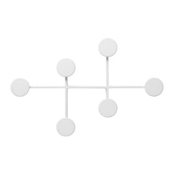 Afteroom Coat Hanger, White-Hardware& - Hooks-Audo-vancouver special