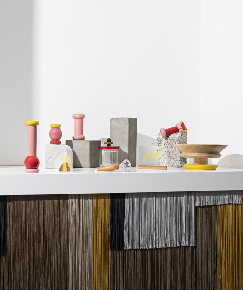 Sottsass Twergi Jar 100, Yellow