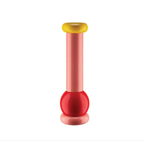 Twergi Tall Wood Pepper Mill, Pink