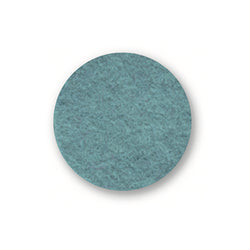 Felt coaster round, 21cm, aqua