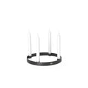 Candle Holder Circle, Black, Small