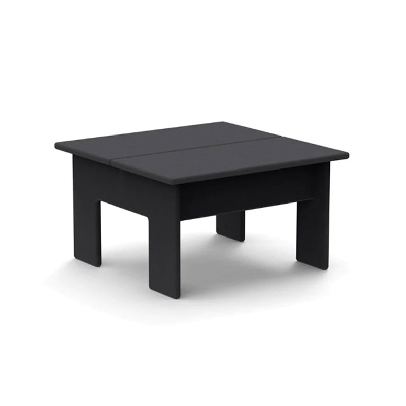 Lollygagger Ottoman/Side Table, Black